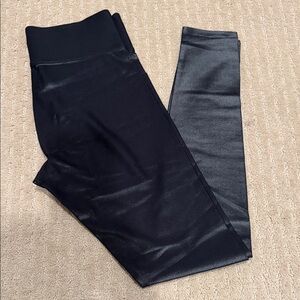 CARBON38 Shiny Black Leggings